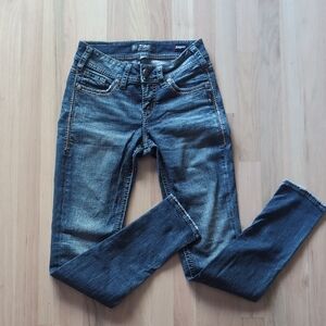 Silver Jeans Dark Blue Denim